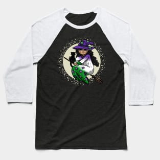 Genderqueer Witch Baseball T-Shirt